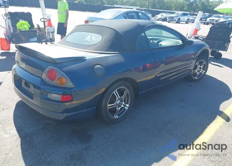 2004 Mitsubishi Eclipse Spyder Gs from USA, damaged, VIN 4A3AE45G54E096197